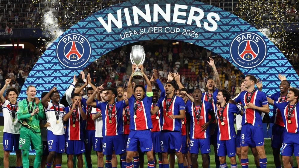 PSG hat den ersten Titel der Saison schon gewonnen. © APA/afp / FRANCK FIFE
