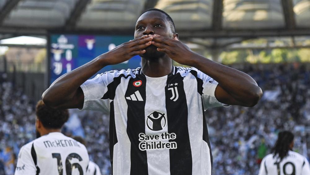 Randal Kolo Muani lief in Vergangenheit schonmal eine Halbsaison für Juve auf. © ANSA / Riccardo Antimiani