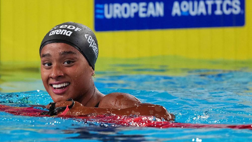 Sara Curtis hat am Donnerstag einen neuen Weltrekord aufgestellt. © APA/afp / DIMITAR DILKOFF