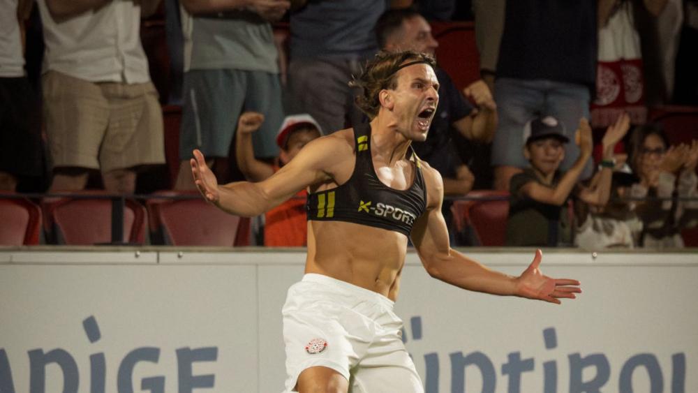 Simone Davi wurde zum FCS-Helden. © FC Südtirol