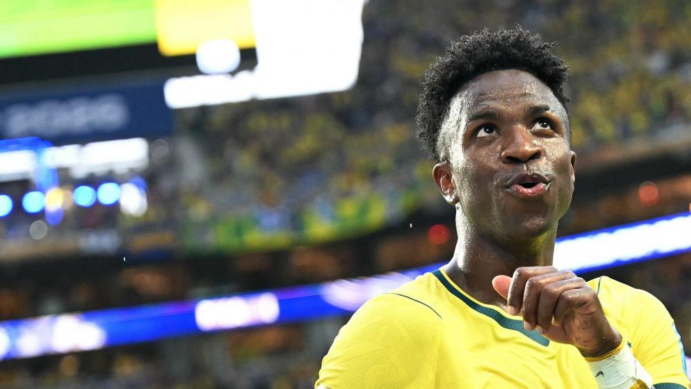 Wie geht es mit Vinícius Júnior weiter? © APA/afp / CHANDAN KHANNA