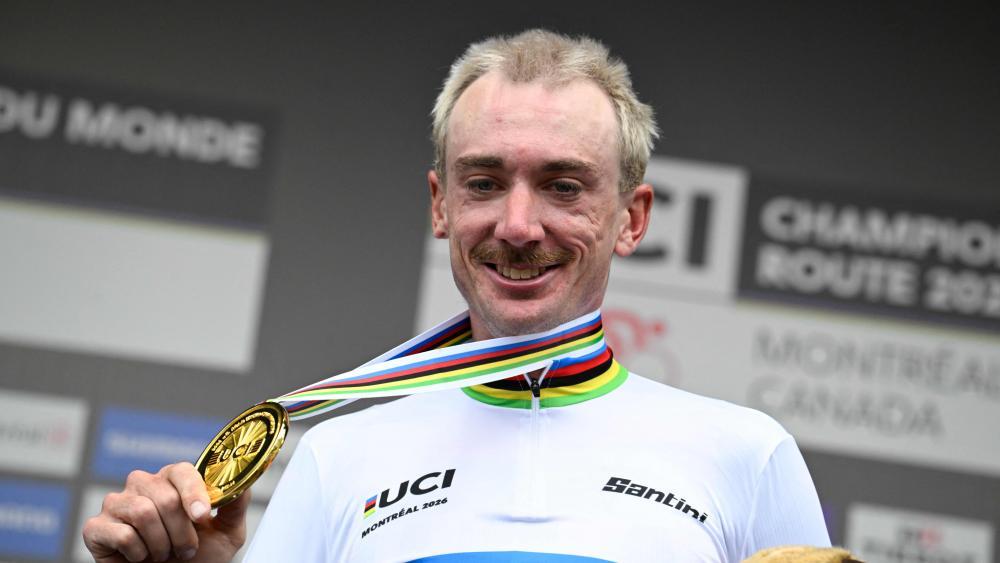 Brandon McNulty überraschte alle. © APA/afp / ANDREJ IVANOV
