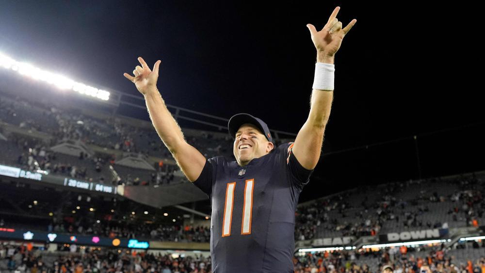 Case Keenum führte die Bears zum Sieg. © APA / PATRICK MCDERMOTT