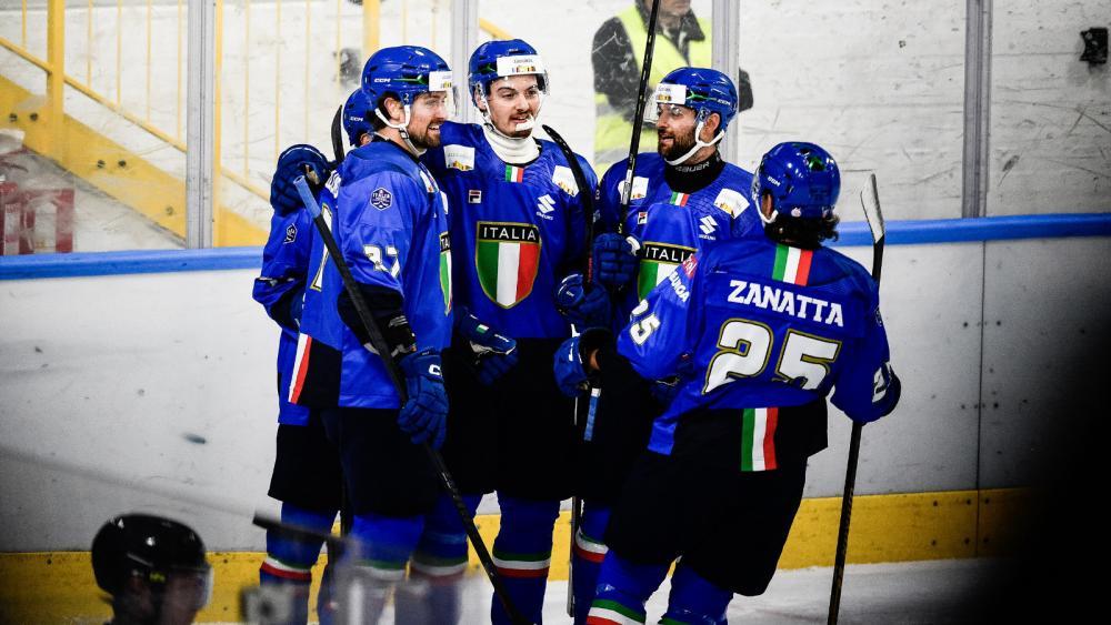 Das Blue Team kämpft um den Wiederaufstieg in die Top Division. © FISG/Diego Barbieri