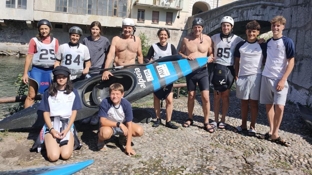 Das Team des SC Meran in Vobarno.