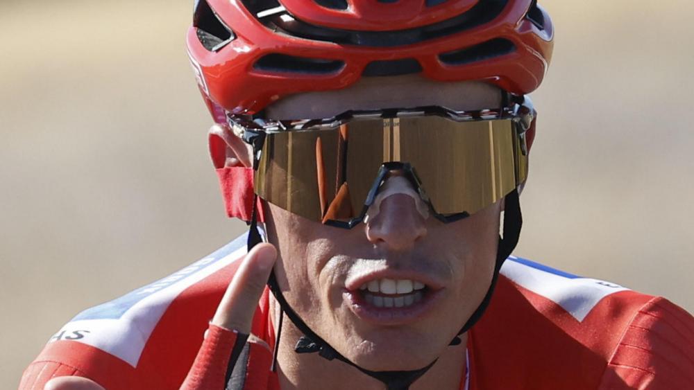 Der Spanier Enric Mas triumphierte bei der Vuelta. © ANSA / Javier Lizon