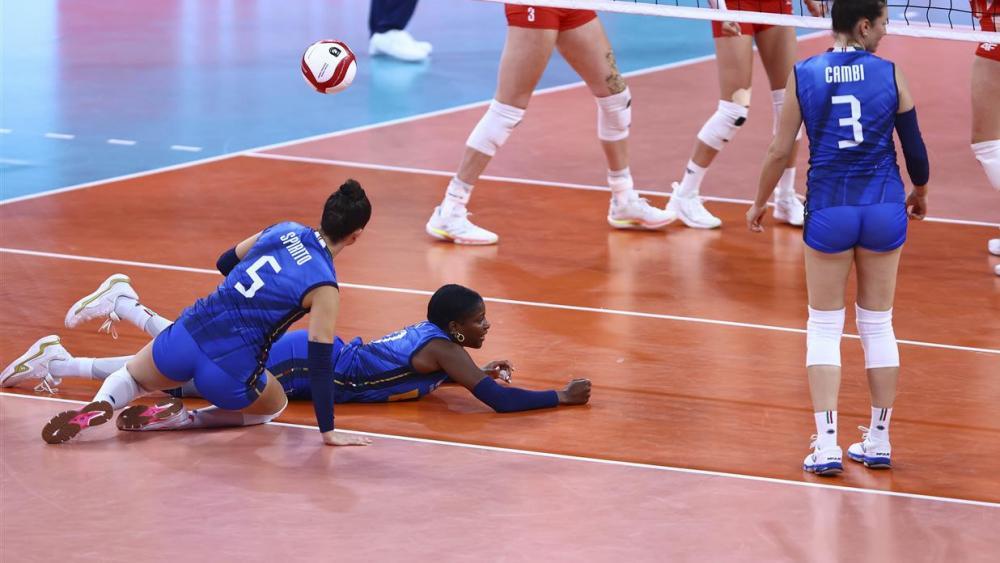 Die Azzurre hatten im Finale gegen die Türkei das Nachsehen. © CEV