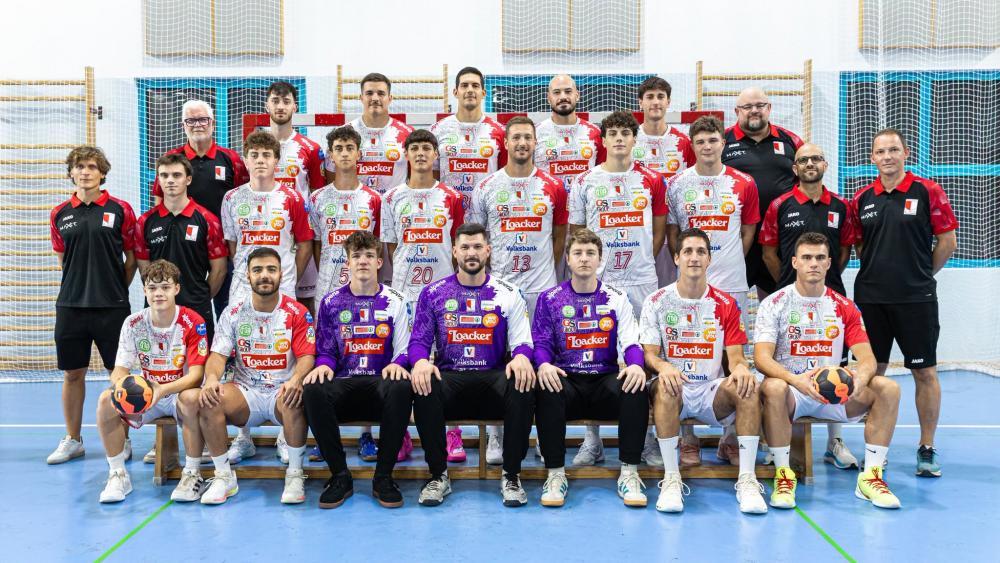 Die Bozner Handballer. © Niccolo' Dametto