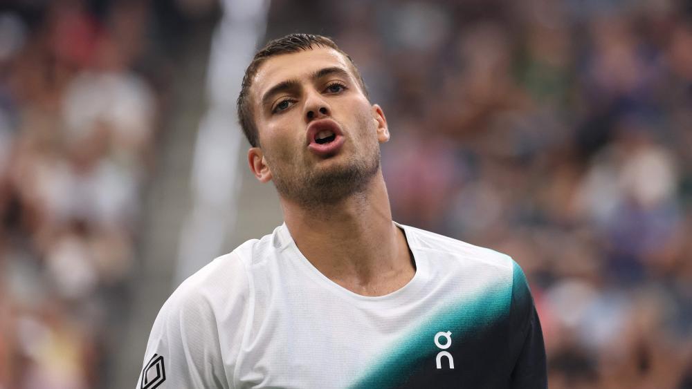 Für ihn sind die US Open zu Ende: Flavio Cobolli. © APA / JULIAN FINNEY