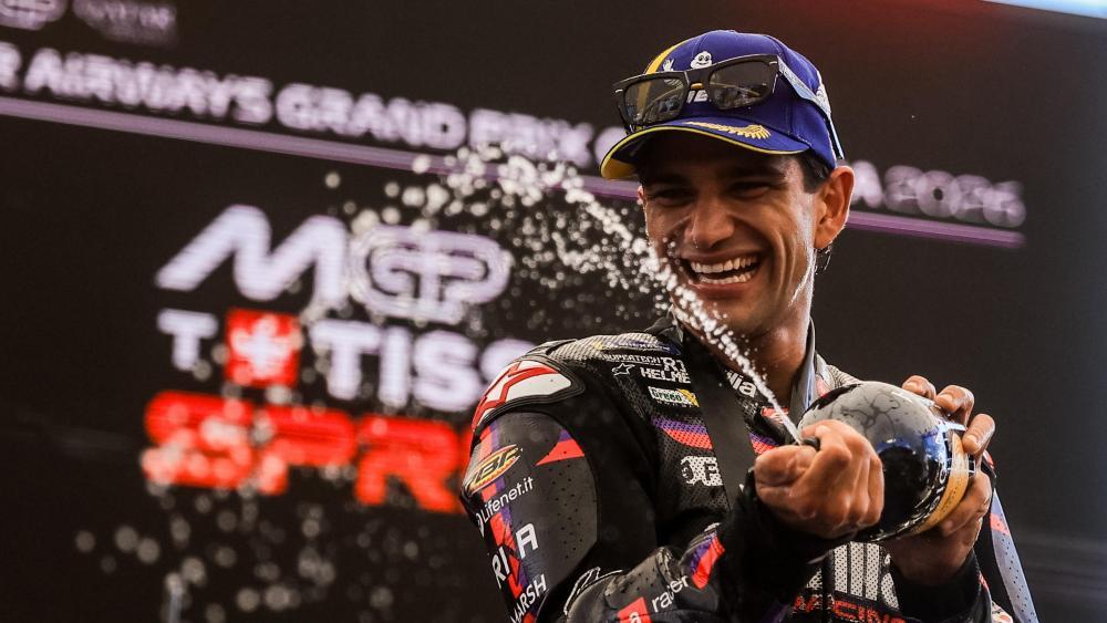 Hat gut lachen: Jorge Martin. © ANSA / MARTIN DIVISEK