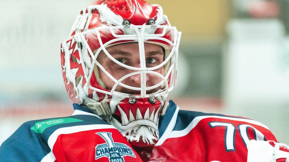 Kassierte mit Gröden eine Niederlage: Goalie Cody Jordan Porter. © Lukas Vanzi