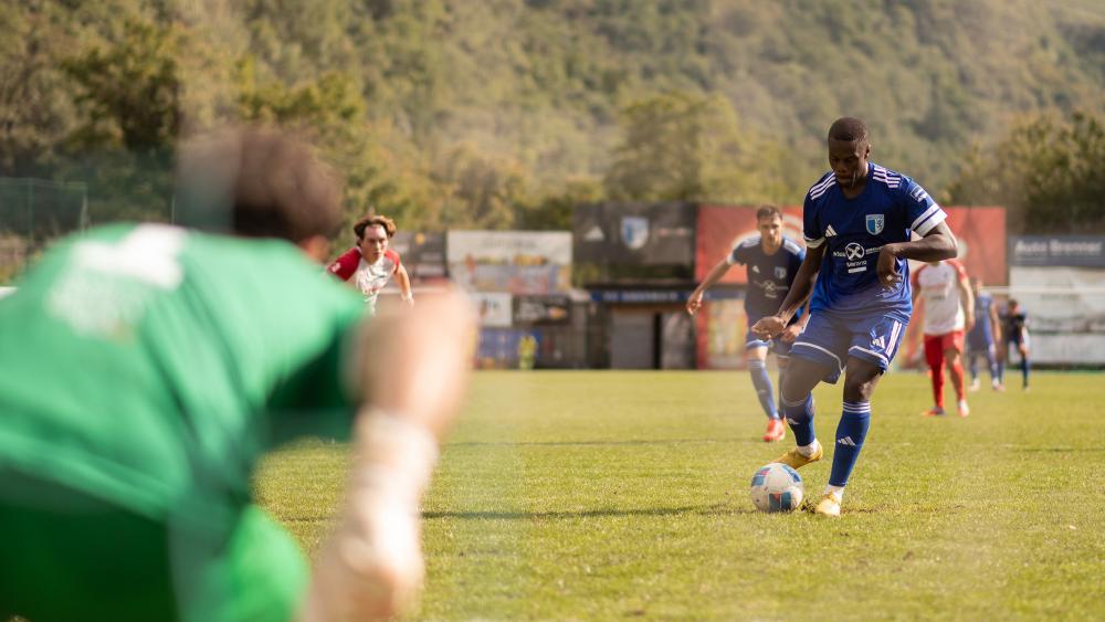 Mamadou Ngom traf für den FC Obermais vom Punkt. © Alle Fotos: Patrick Schwienbacher