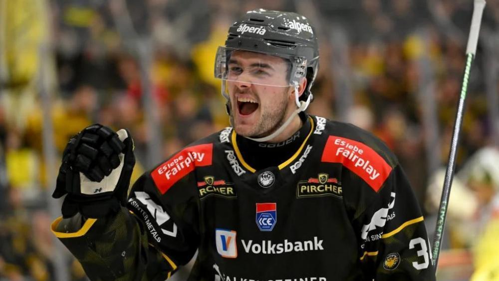 Matchwinner Tommy Purdeller jubelte gleich mehrfach. © HCP/Iwan Foppa