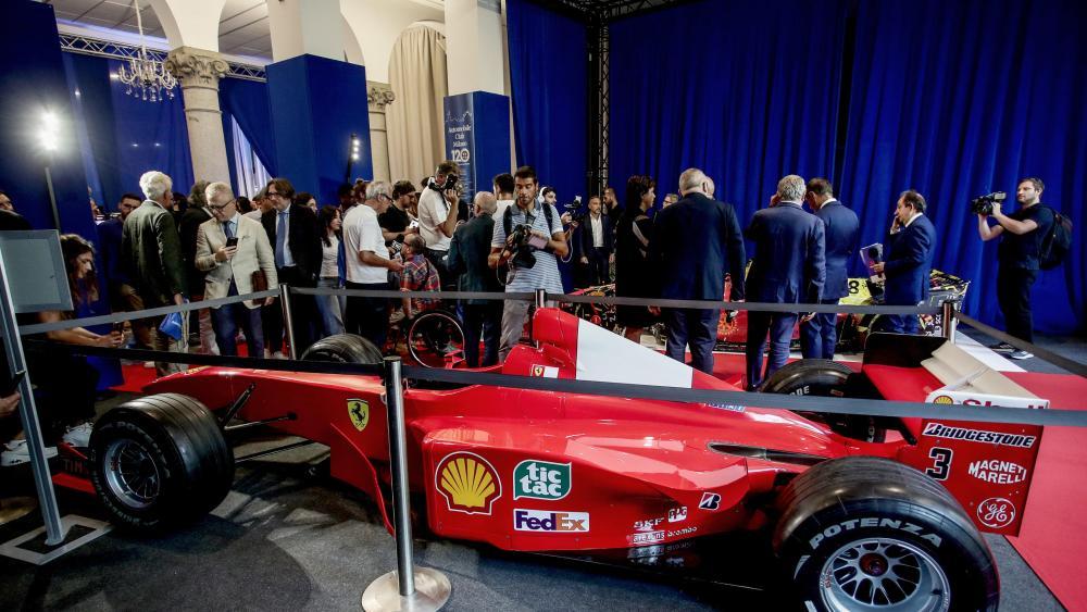 Michael Schumachers legendärer Ferrari F2002. © ANSA / MOURAD BALTI TOUATI