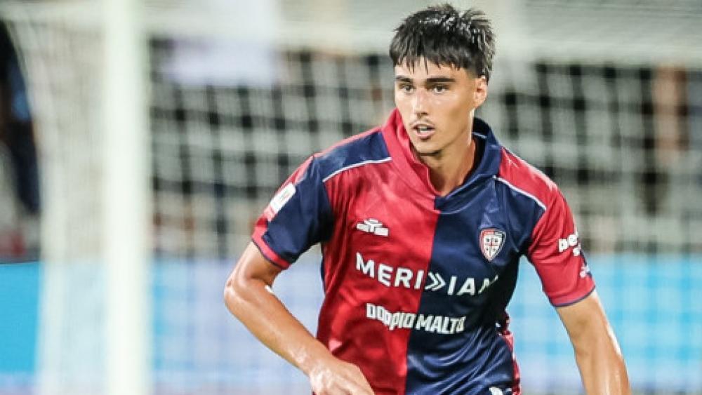 Raphael Kofler gab sein Startelf-Debüt für Cagliari. © Cagliari Calcio