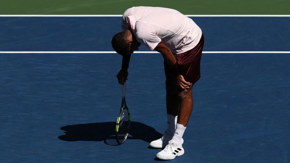 Schon draußen: Fèlix Auger-Aliassime scheiterte bei den US Open früh. © APA / MATTHEW STOCKMAN