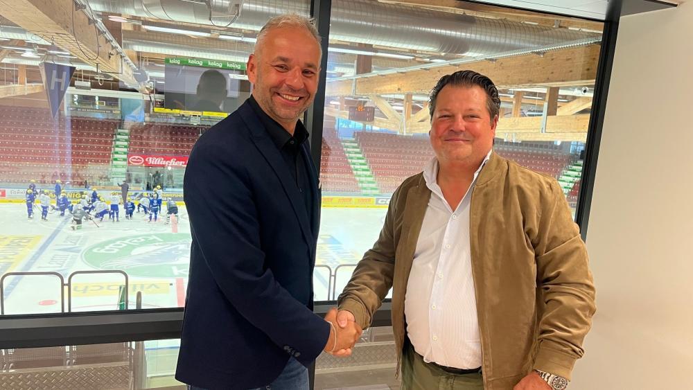 VSV-Obmann Manfred Herzog (r.) begrüßt den neuen Geschäftsführer Oliver Bergauer
