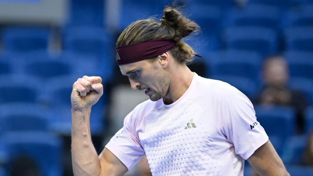Alexander Zverev will auch in Peking glänzen. © APA/afp / WANG ZHAO