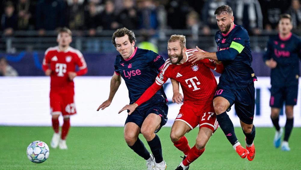 Bayern ließ in Norwegen Punkte liegen. © APA/afp / CARINA JOHANSEN