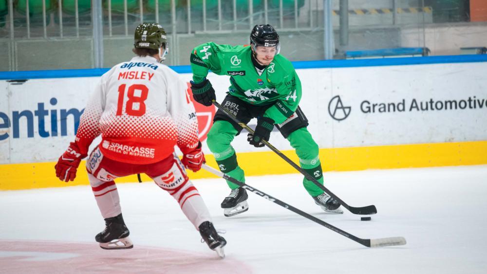 Der HC Bozen verlor bei Olimpija Ljubljana. © Domen Jancic