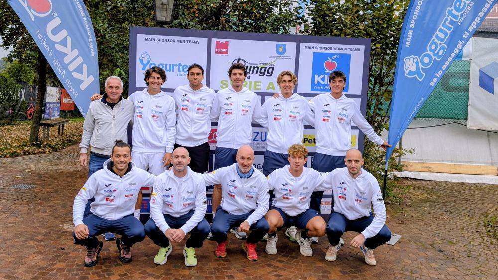 Die Herren des TC Rungg feierten einen Heimsieg. © plopp
