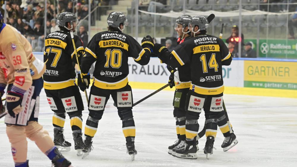 Die Wölfe empfangen die noch immer sieglosen Pioneers aus Vorarlberg.