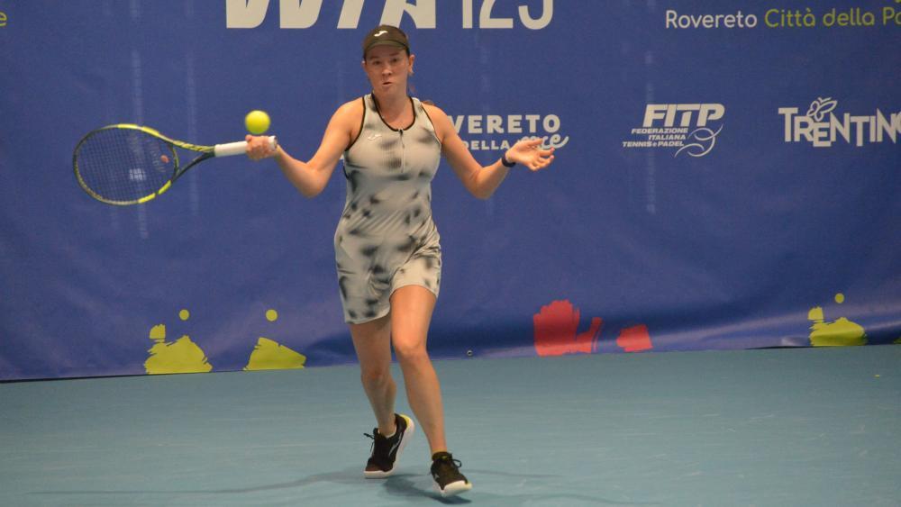 Dominika Salkova steht in zwei Finals. © WTA Rovereto