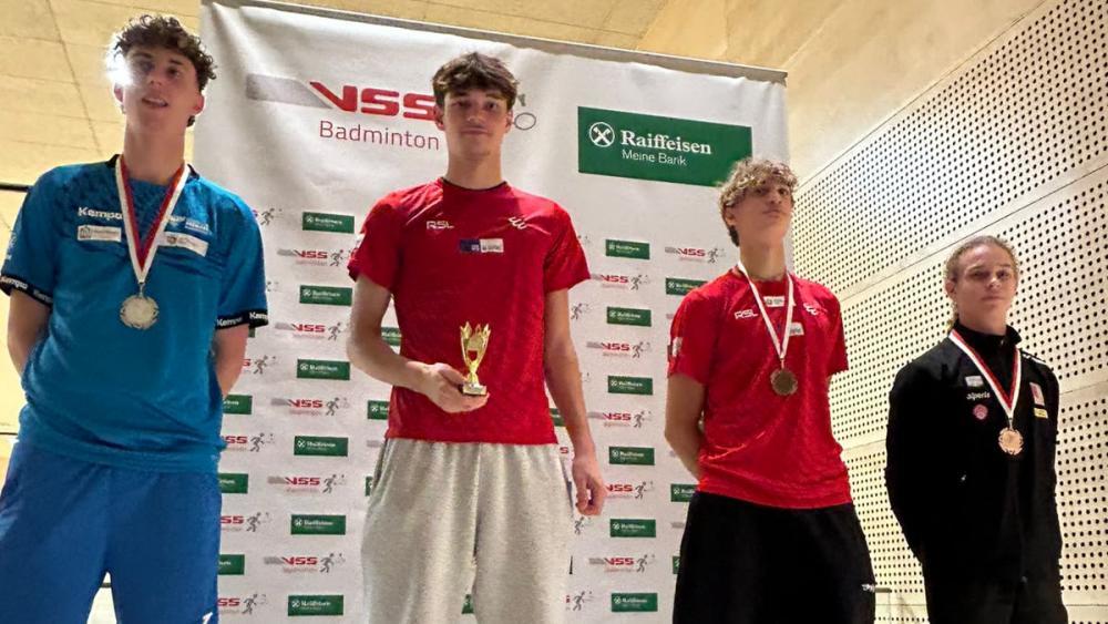 Gold für Sebastian Tataru (Mals), Silber für Ladurner Karl (Meran), Bronze für Francesco De Stefani (Mals) und für Colombo Gabriel (Bozen).