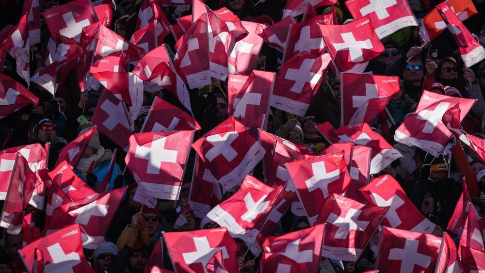 In Crans-Montana geht die Ski-WM 2027 über die Bühne. © AFP / MAXIME SCHMID