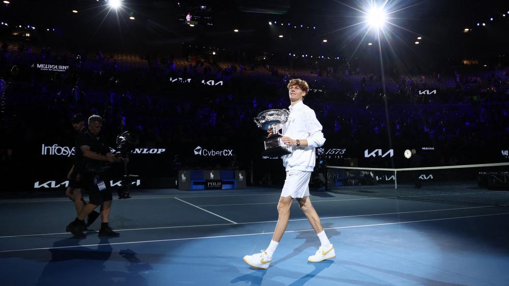 Jannik Sinner hat die Australian Open zwei Mal gewonnen. © AFP / DAVID GRAY