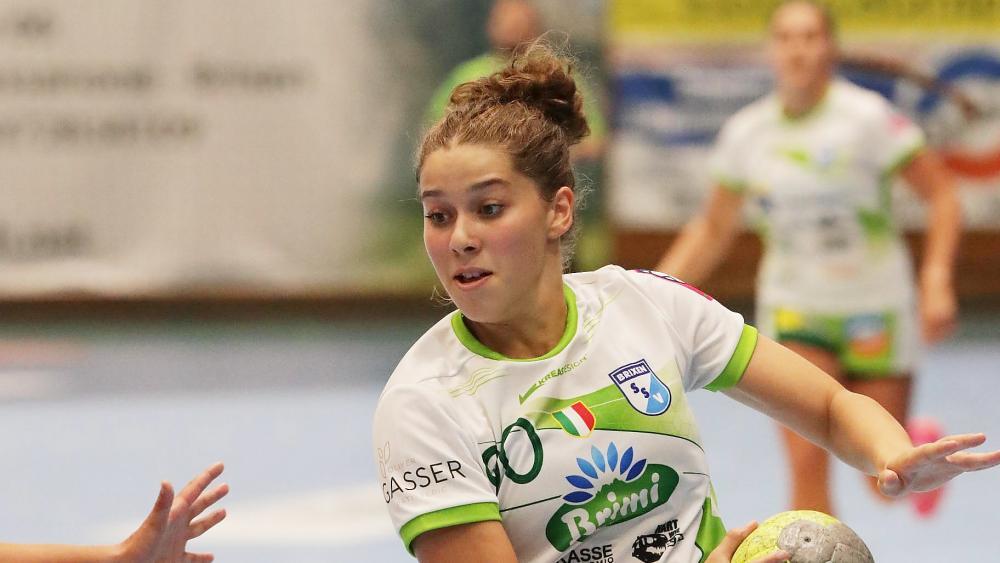 Julia Laimer entschied mit Brixen das Nachholspiel klar für sich. © Reinhold Eheim