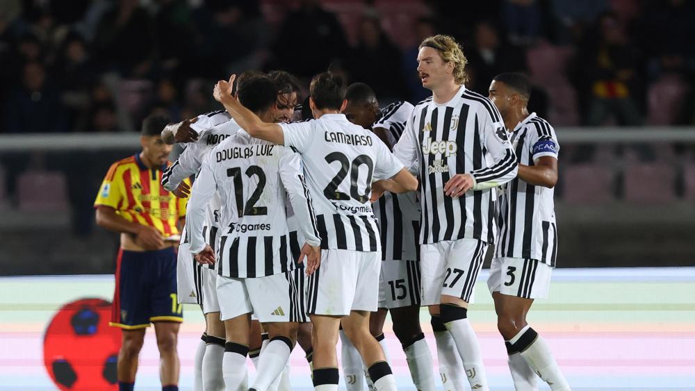 Juventus feierte einen 2:0-Sieg. © ANSA / ABBONDANZA SCURO LEZZI