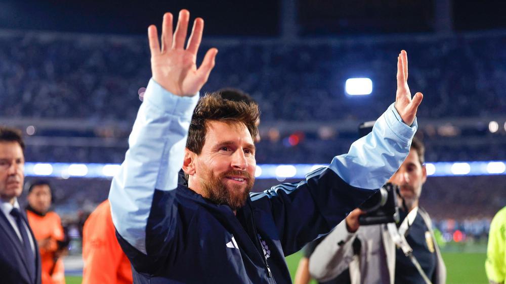Lionel Messi spielt nie mehr für Argentinien. © ANSA / Juan Ignacio Roncoroni