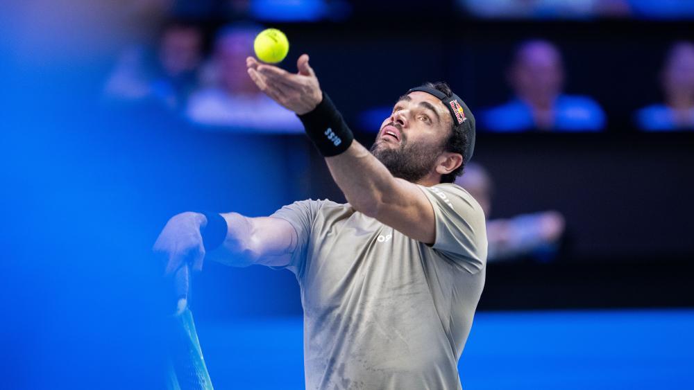 Matteo Berrettini ist in Wien ausgeschieden. © APA / GEORG HOCHMUTH