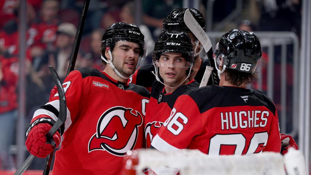 Nico Hischier will mit den New Jersey Devils den Stanley Cup holen. © APA / ELSA
