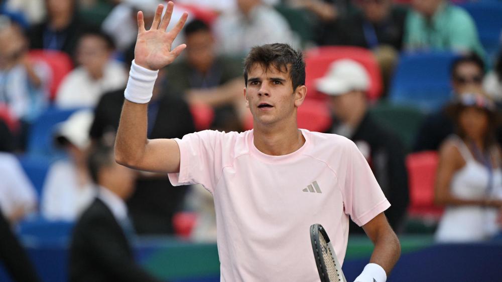Rafael Jodar hat einen Lauf. © APA/afp / HECTOR RETAMAL