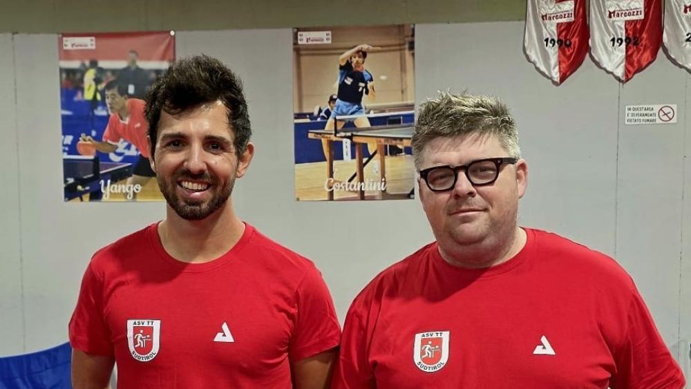Samuel De Chiara (links) und Patrick Santifaller.