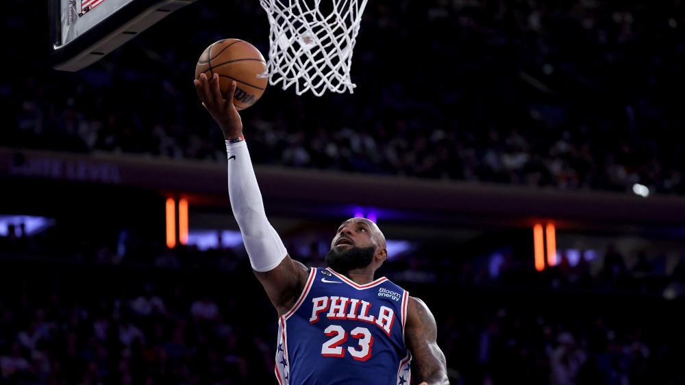 Superstar LeBron James in Aktion. © APA / SARAH STIER