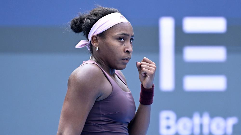 Tennis-Star Coco Gauff. © APA/afp / WANG ZHAO