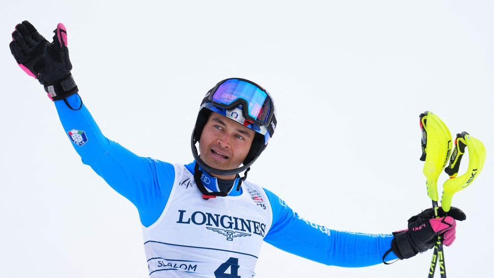 Tobias Kastlunger will in Sölden einen guten Start erwischen. © APA/afp / DIMITAR DILKOFF