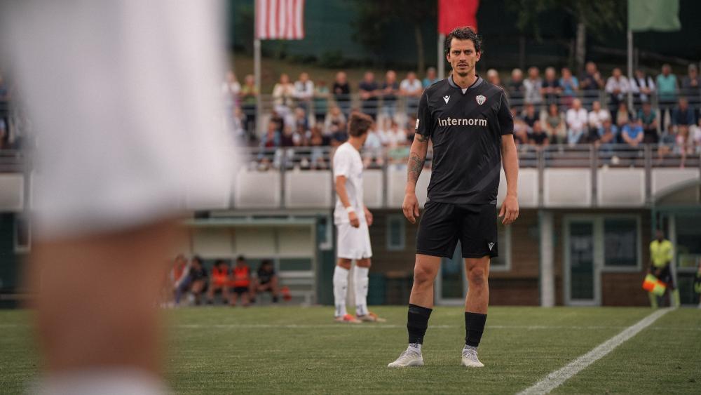 Will mit Virtus Bozen das Derby für sich entscheiden: Matteo Timpone. © thomas debelyak