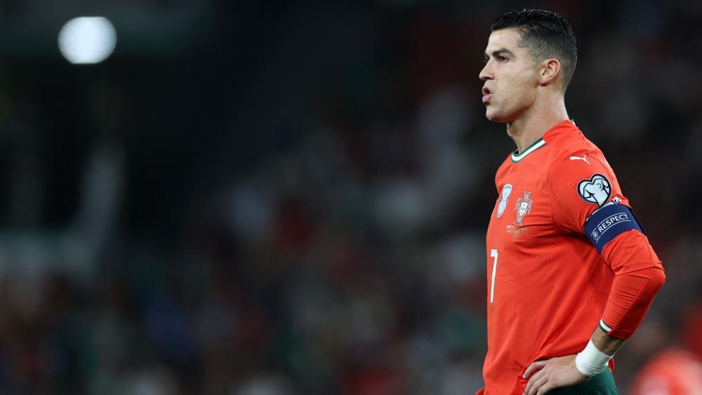 Wird Cristiano Ronaldo noch einmal im Trikot der Nationalmannschaft auflaufen? © APA/afp / PATRICIA DE MELO MOREIRA
