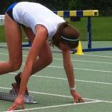 Valentina Cavalleri wurde im Hürdenrennen über 400 Meter Dritte