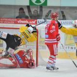 Jubel, Trubel, Heiterkeit in Bruneck
MacGregor Sharp und Simon Baur
Karol Krizan hielt für Ritten den Sieg gegen Valpellice fest