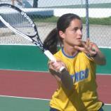 Linda Mair schied in der ersten Runde des ITF-Turniers in Petroupoli aus.