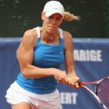 Julia Mayr steht in Aschaffenburg in der zweiten Runde