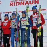 Russlands Mixed-Staffel sicherte sich den Europameistertitel
Der Pusterer Benjamin Plaickner ging als dritter des italienischen Teams auf die Strecke.