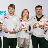 Armin Zöggeler und Co. traten in Moskau als Samsung-Testimonials auf