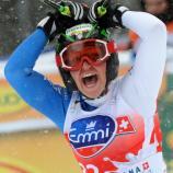 Hanna Schnarf wurde bei der Weltcup-Abfahrt in Crans Montana Zweite