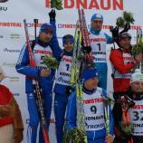 Dicht gedrängt: Die Besten des Männerrennens (Fotos Carsten Lohr).
Nikolay Yakushov stieg bei den Junioren aufs höchste Treppchen.
Daniel Taschler belegte den fünften Rang.